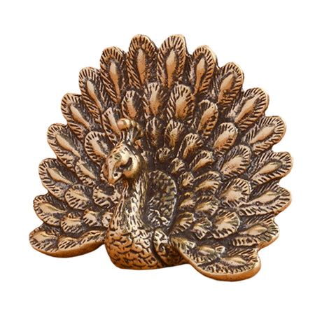 Brass Peacock Figurine