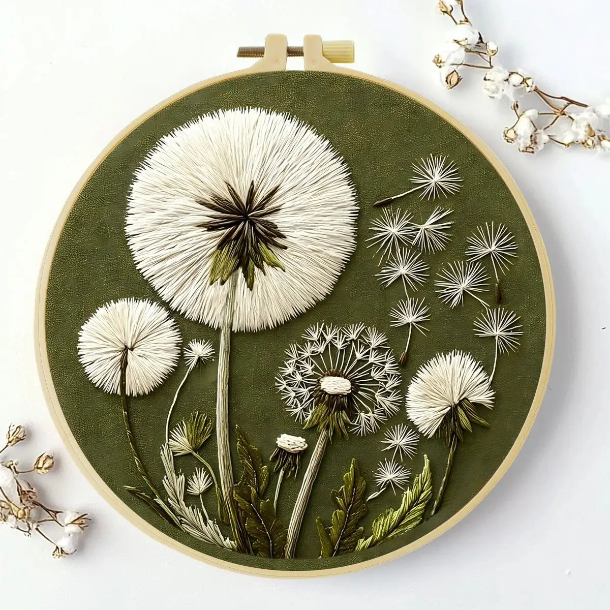 Lots of Dandelions DIY Embroidery Kit for Beginners