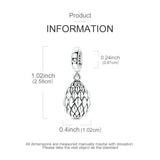 Baby Dragon Egg Openable Charm 925 Sterling Silver