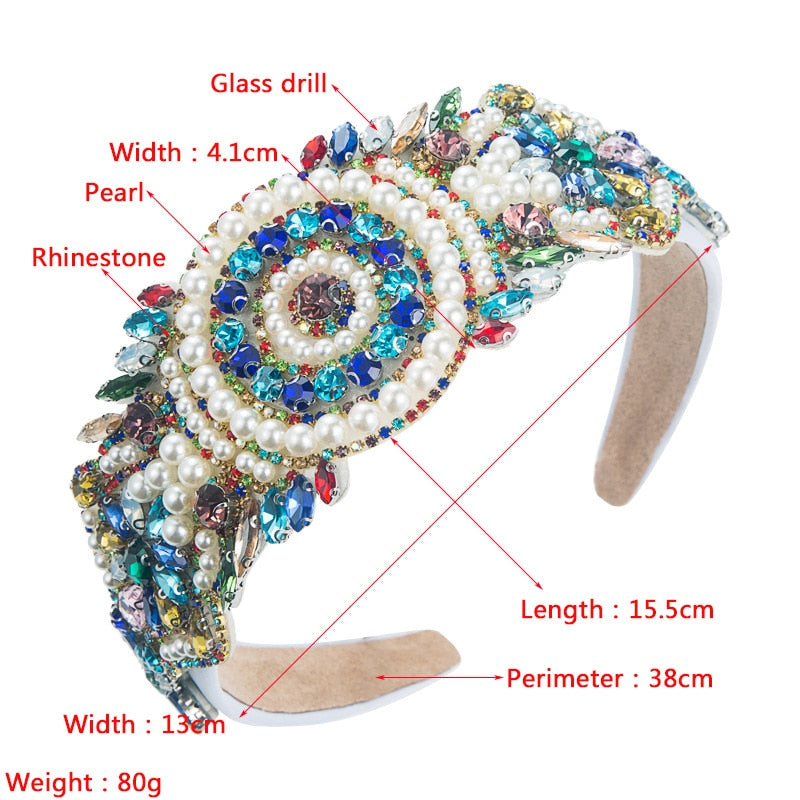 Palace Wear Pearl Tassel Headband