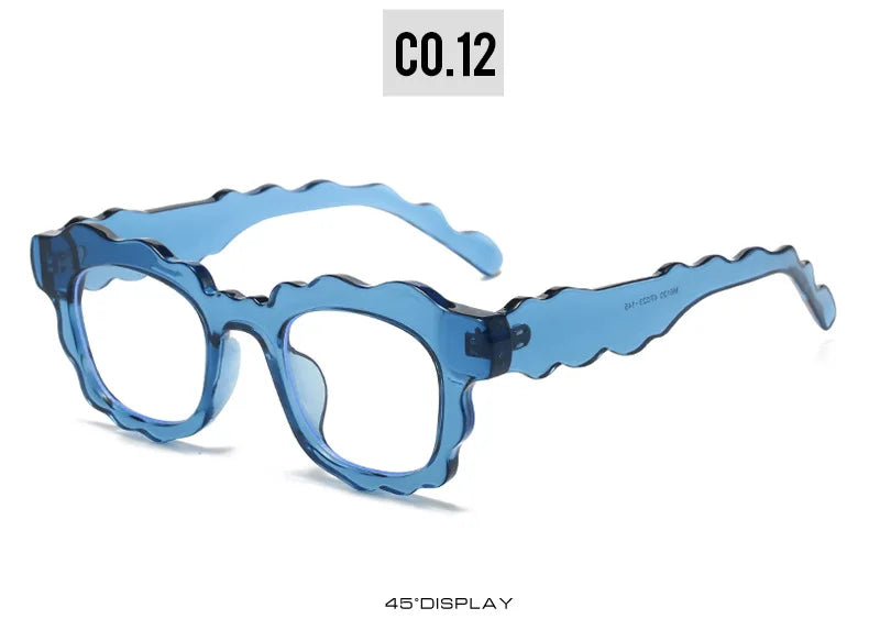 Lucy's Square Jelly Sunglasses Gradient Shades UV400