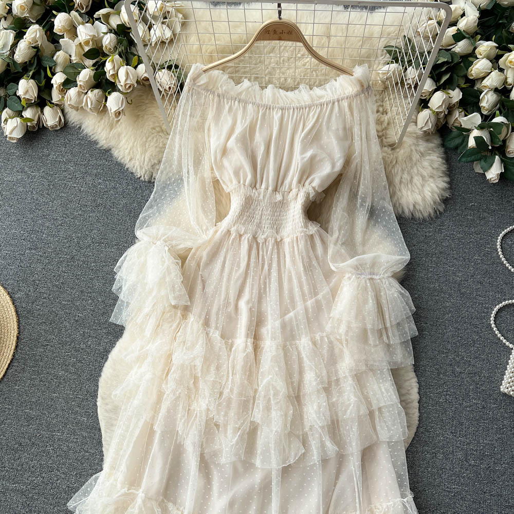 Cadenza's Cake Mesh Party Dress