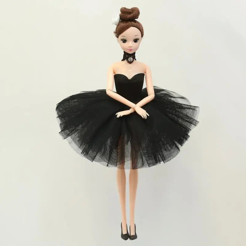 32cm Ballet Doll Large Original Handmade 1/6 Doll Full Set 11 Jointed Doll Girls