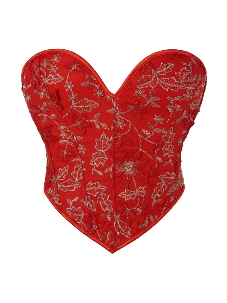 Golden Swan Overbust Corsets Bustiers