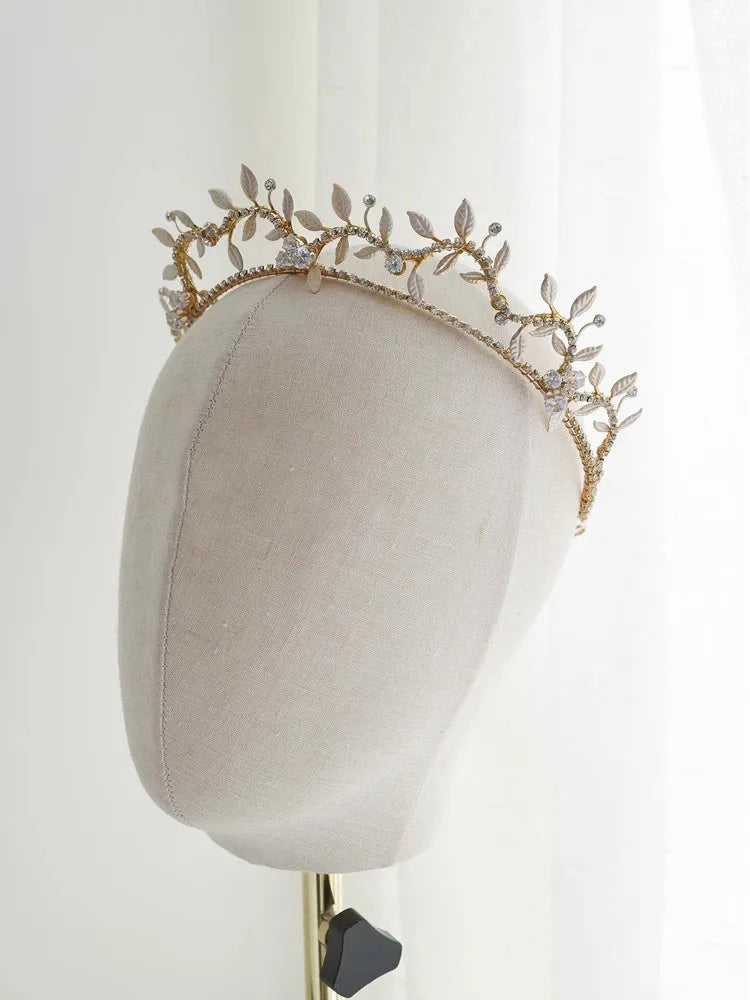 Principessa Larissa's Leaf Garland Tiara Crown
