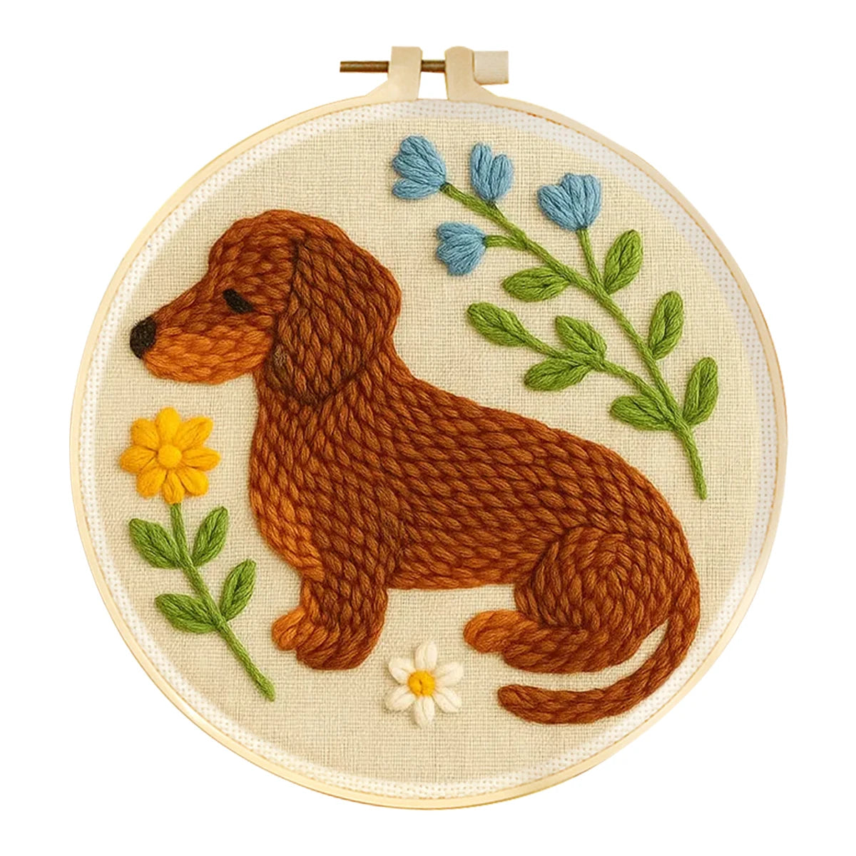 Animals DIY Punch Needle Embroidery Sets For Beginners DIY Craft Kits