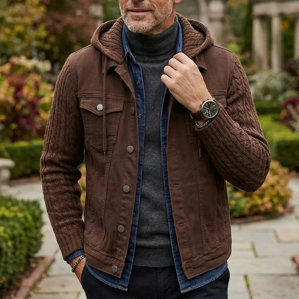 Woodsman Hooded Lightweight Jacket Cardigan