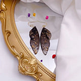 Handmade Resin Fairy Wing Earrings