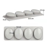Flower Shaped Silicone Soap Mould DIY Handmade Cake Chocolate Candle Moulds