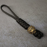 Warriror Helmets Paracord Beads Lanyard Dreadlock Beard Bead