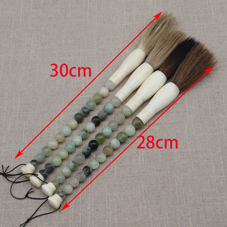 Bead Handle Calligraphy Artist Brush