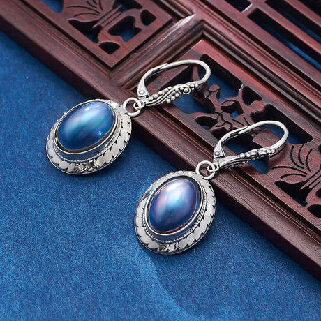 Ursula's Pearl S925 Sterling Silver Drop Earrings