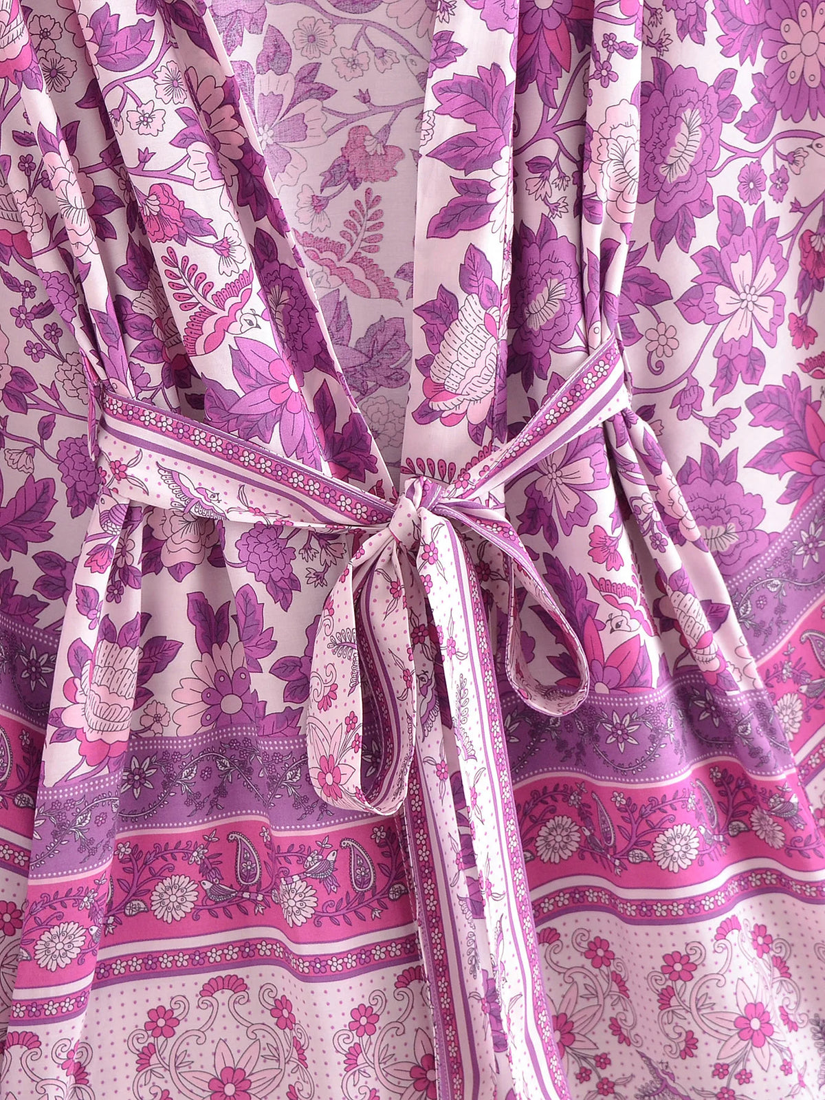 Boho Cover Ups Short Kimono