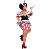 Clown Cosplay Costume Circus Performance Jumpsuit Halloween Party Carnival Jester Theater Stage Performance