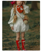 Handmade Little Red Mushroom Costume Set