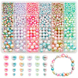 1890pcs Acrylic Mermaid Beads Kit for Jewellery Making DIY Bracelets