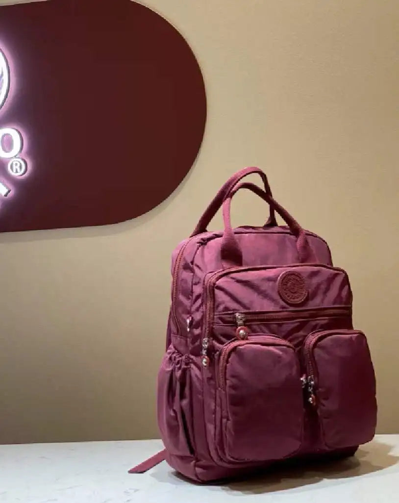 14 Colour Fun Backpacks Waterproof Zipper Multi-pockets Travel School Laptop Bags