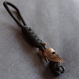 Warriror Helmets Paracord Beads Lanyard Dreadlock Beard Bead