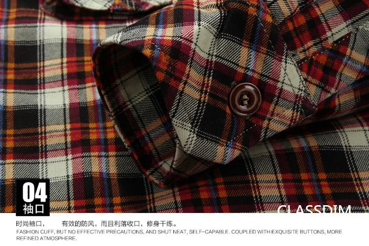 Woodsman Plaid Fleece Shirts Lightweight Jackets