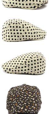 Winter Florals Cabbie Beret Caps
