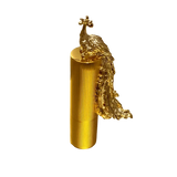 1pc Empty Lipstick Tube Metal 3D Gold Phoenix Lipstick Bottle 12.1mm DIY Makeup Packaging Lip Balm Tube