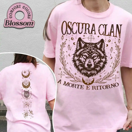 Oscura Clan T-Shirt Unisex Cotton Tee A Morte E Ritorno Zodiac Academy