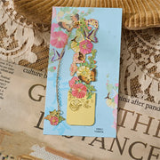 Metal Flower Bookmarks