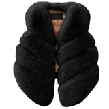 Baby Girls Faux Fur Vest Winter Outfits Kids Warm Sleeveless Coat Infant Toddler 6M-7Y Outerwear