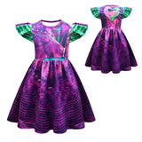 Descendants 3 Mal Evie Costumes for Girls Cosplay Costume