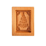 Wooden Shortbread Mould Cookie or Clay Embossing Moulds