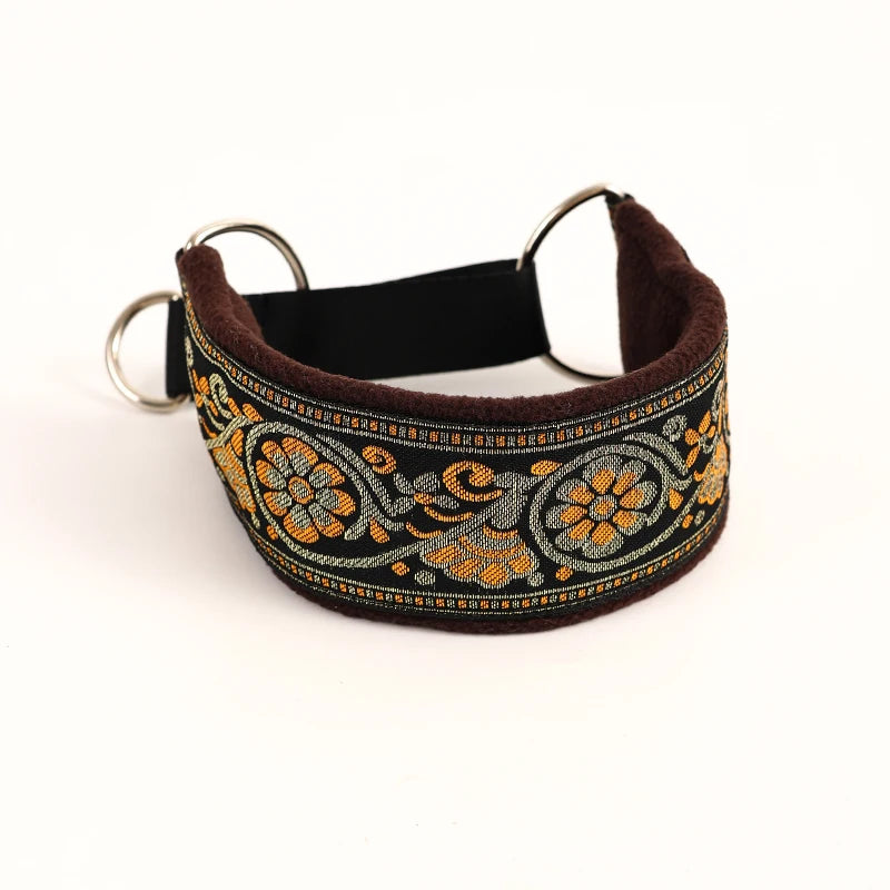 Italian Ribbon Soft Comfortable Extra Wide Collars for Dogs Pet Accessories