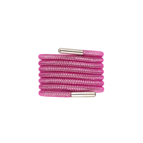 One Rhinestone Shoelace Casual Sneakers Round Shoe Laces Rainbow Diamond Cross Braiding 100/120/140/160CM