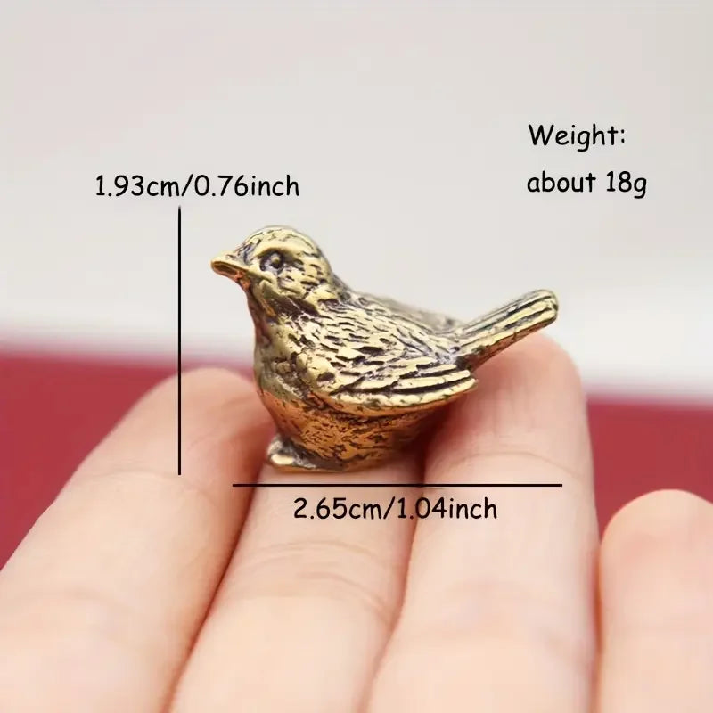 Pure Copper Animal Figurines Tea Pets