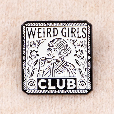 Weird-Girls Enamel Pin Brooch Lapel Pins Badge