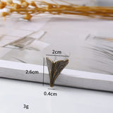 4Pcs Antique Wood Box Feet Leg Corner Protector Jewelry Gift Box Decorative Feet Metal Corner Bracket For Furniture Hardware
