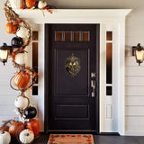 Skull Doorbell Halloween Decorative Haunted House Doorbell Props