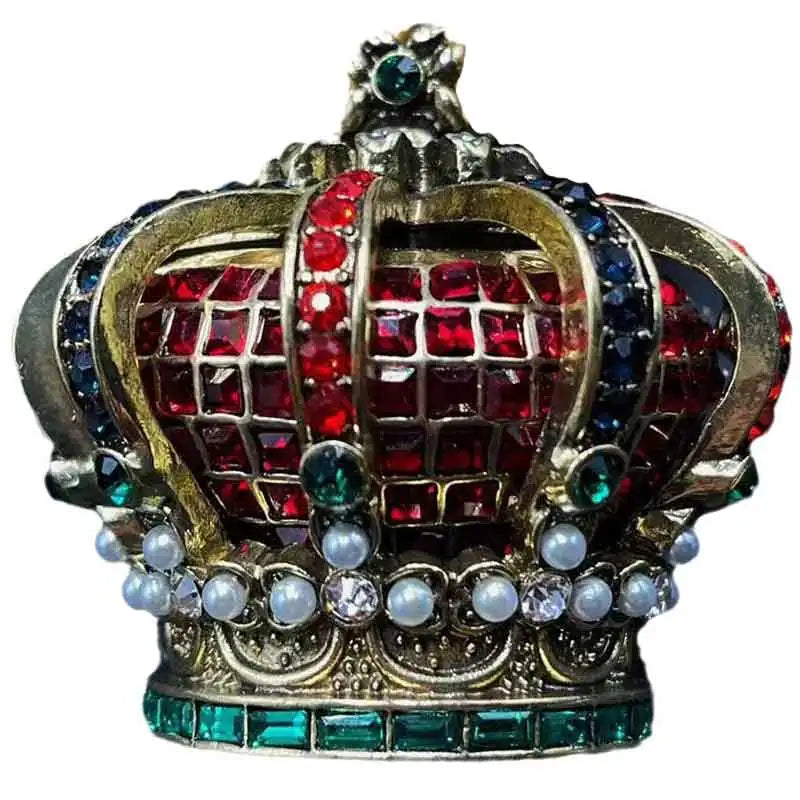 Queen's Crown Pearl Brooch