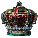 Queen's Crown Pearl Brooch