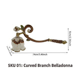 Candle Snuffers Enamel Diamonte Encrusted Long Handle Candle Extinguishers Home Decor