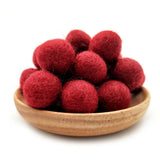 FIFTY 2cm Wool Felt Balls 100% Wool DIY Handmade Craft Supplies
