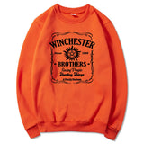 Supernatural Sweatshirt Sam and Dean Winchester Fan Sweater Pullover Jumper