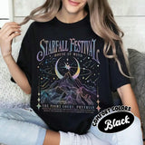 Velaris Starfall Festival T-Shirt Unisex SJM ACOTAR Cotton Tee Dark Academia Bookish Literary Shirt
