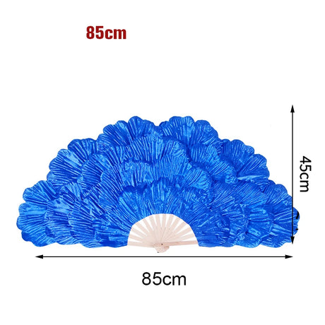 Peony Petal Fan Performance Dance Fan Double Sided