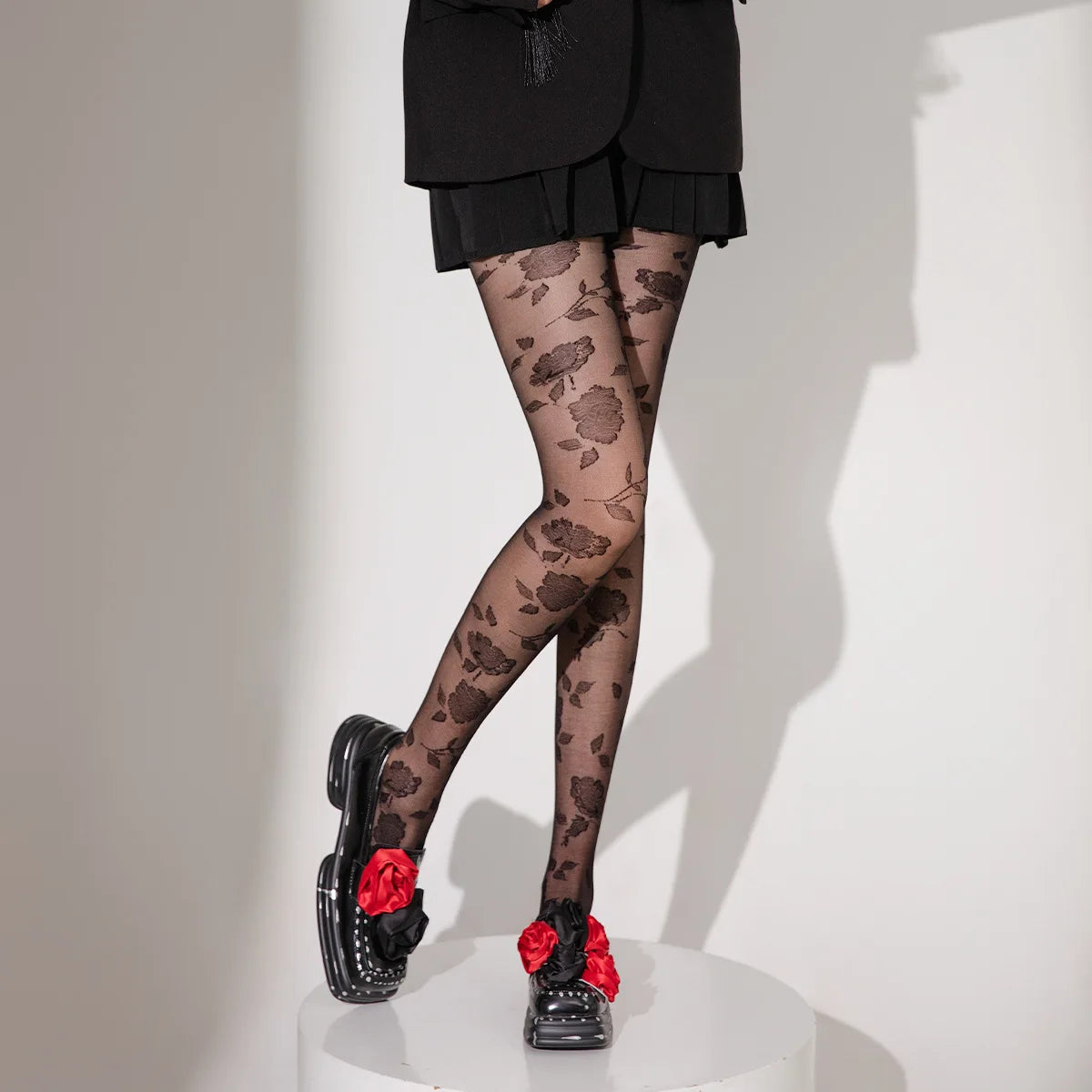 Vintage Rose Pantyhose
