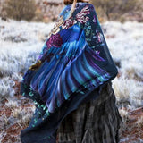 Wings Fantasy Shawl Scarf Festival Cloak Rave Accessories