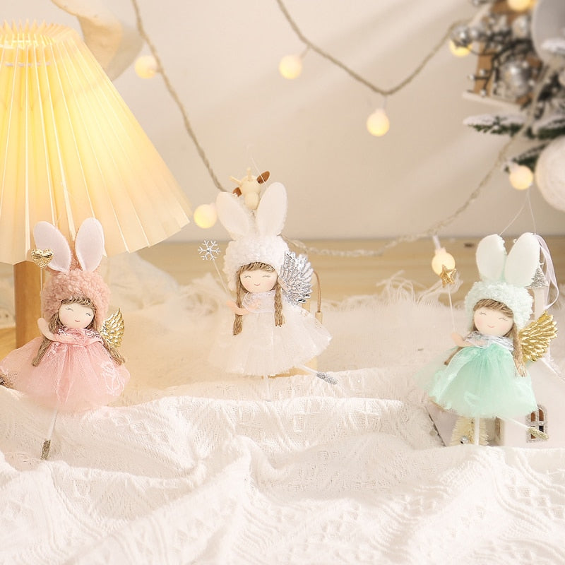 Christmas Angel Doll Xmas Tree Ornaments