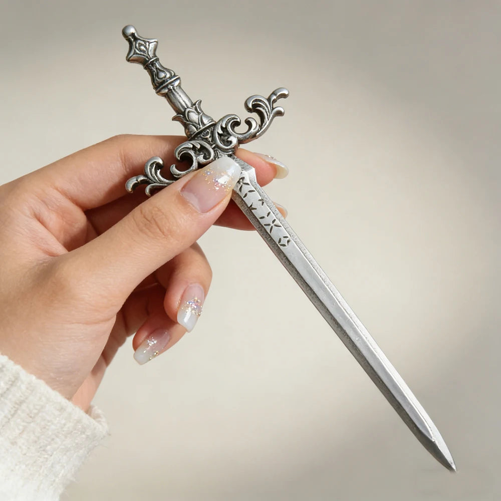 Mini Sword Hair Stick Medieval Fantasy Style
