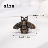 Set of Six Itty Bitty Bee Drawer Pulls Cabinet Handles