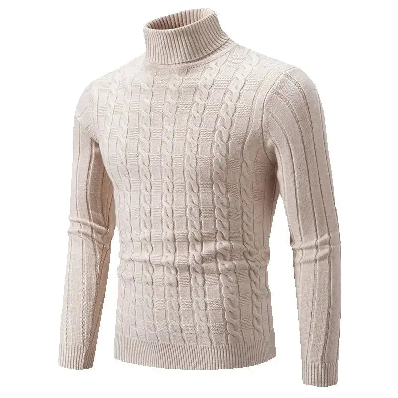 Woodsman Turtleneck Pullover Knit Sweater