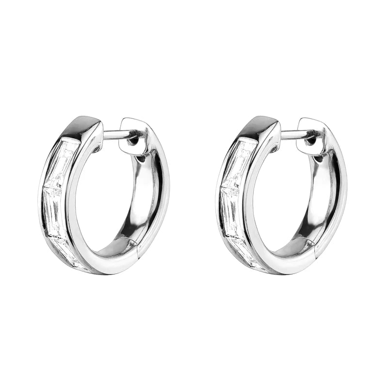 Colourful Zircon Gold Stud Earrings Mix'n'Match
